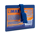 Gafete transparente vertical marca mae 1pieza	
