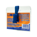Gafete transparente vertical marca mae 1pieza	