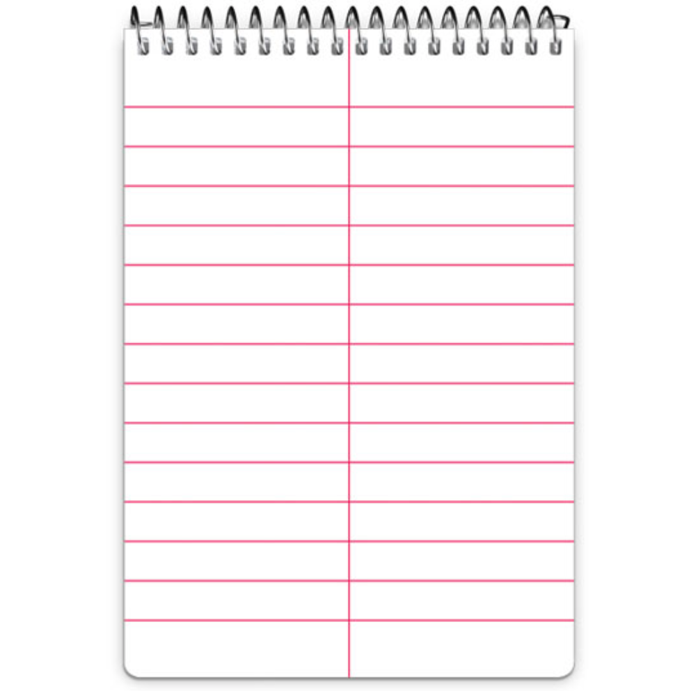 Cuaderno espiral forma francesa Estrella raya 100 hojas	