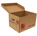 Caja de archivo carta/oficio ACCO hecha de cartón corrugado kraft	