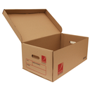 Caja de archivo oficio ACCO hecha de cartón corrugado kraft	