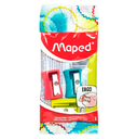 Sacapuntas vivo Maped 1 orificio 3 piezas colores surtidos
