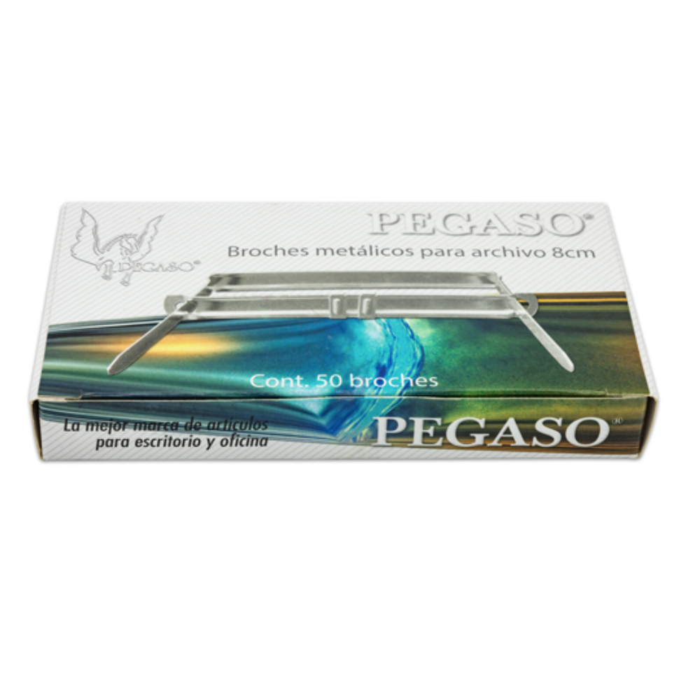 Broche de 8 cm ACCO capacidad hasta 300hojas	