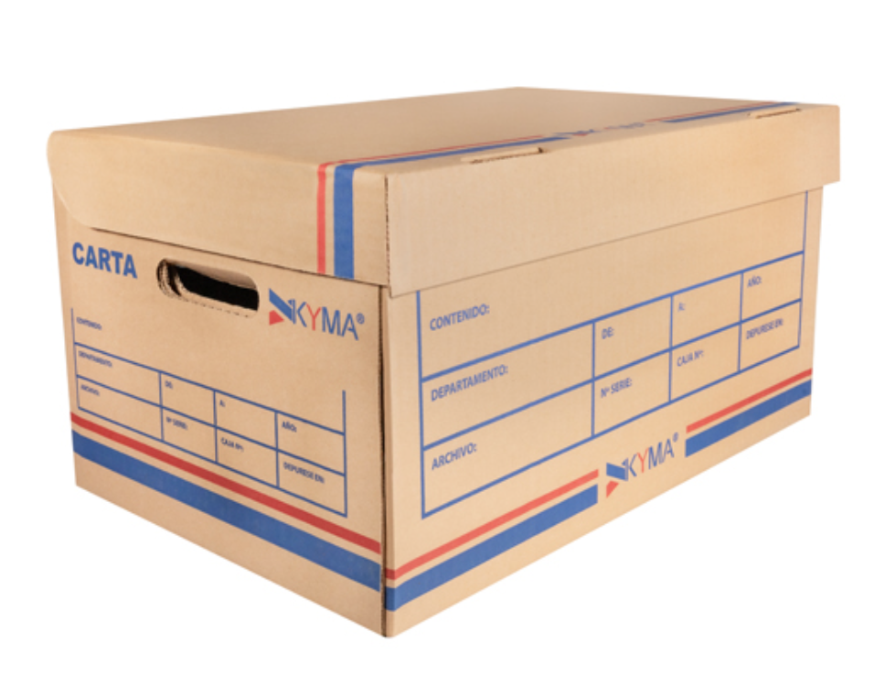 [KYM-CAJ-CRCT] Caja de archivo de carton KYMA tamaño carta