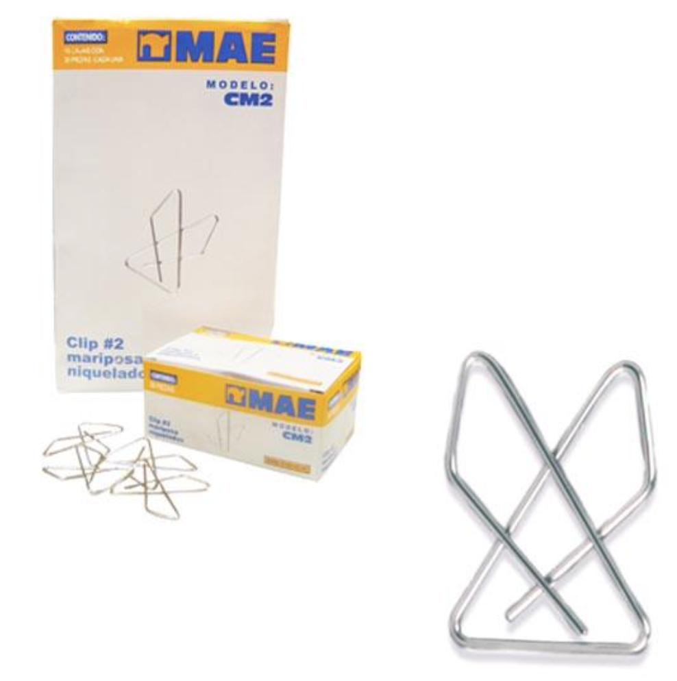 Clip mariposa no.2 mae