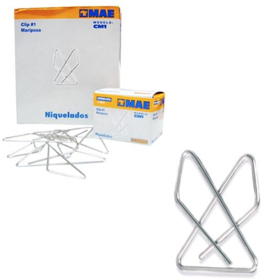 Clip mariposa no.1 mae