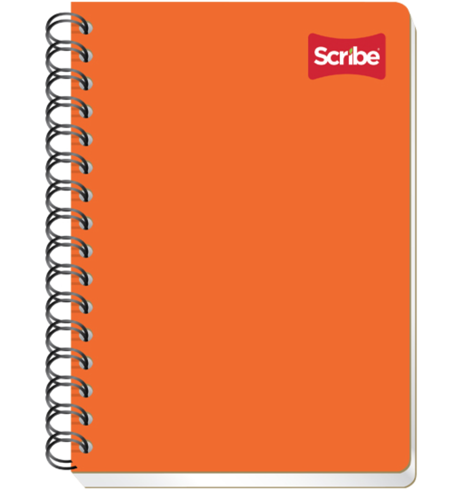 [SCR-CUA-S1603] Cuaderno Scribe forma francesa clásico cuadro grande (7 mm), con 100 hojas