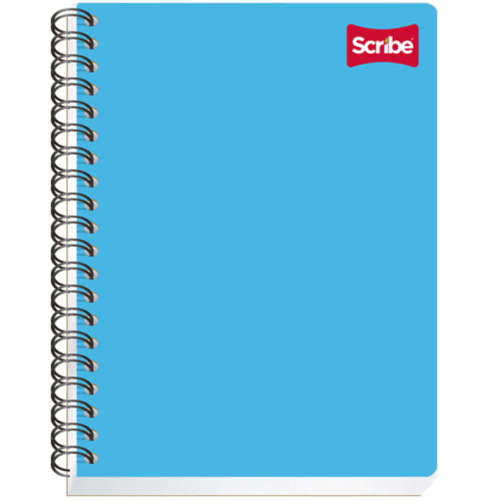 Cuaderno Scribe profesional clásico raya, con 100 hojas	