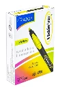 Resaltador de texto Vision Junior puntacincel 4 mm amarillo caja con 12 pzas