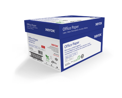 Papel Azul carta XEROX 97% blancura 75gr
